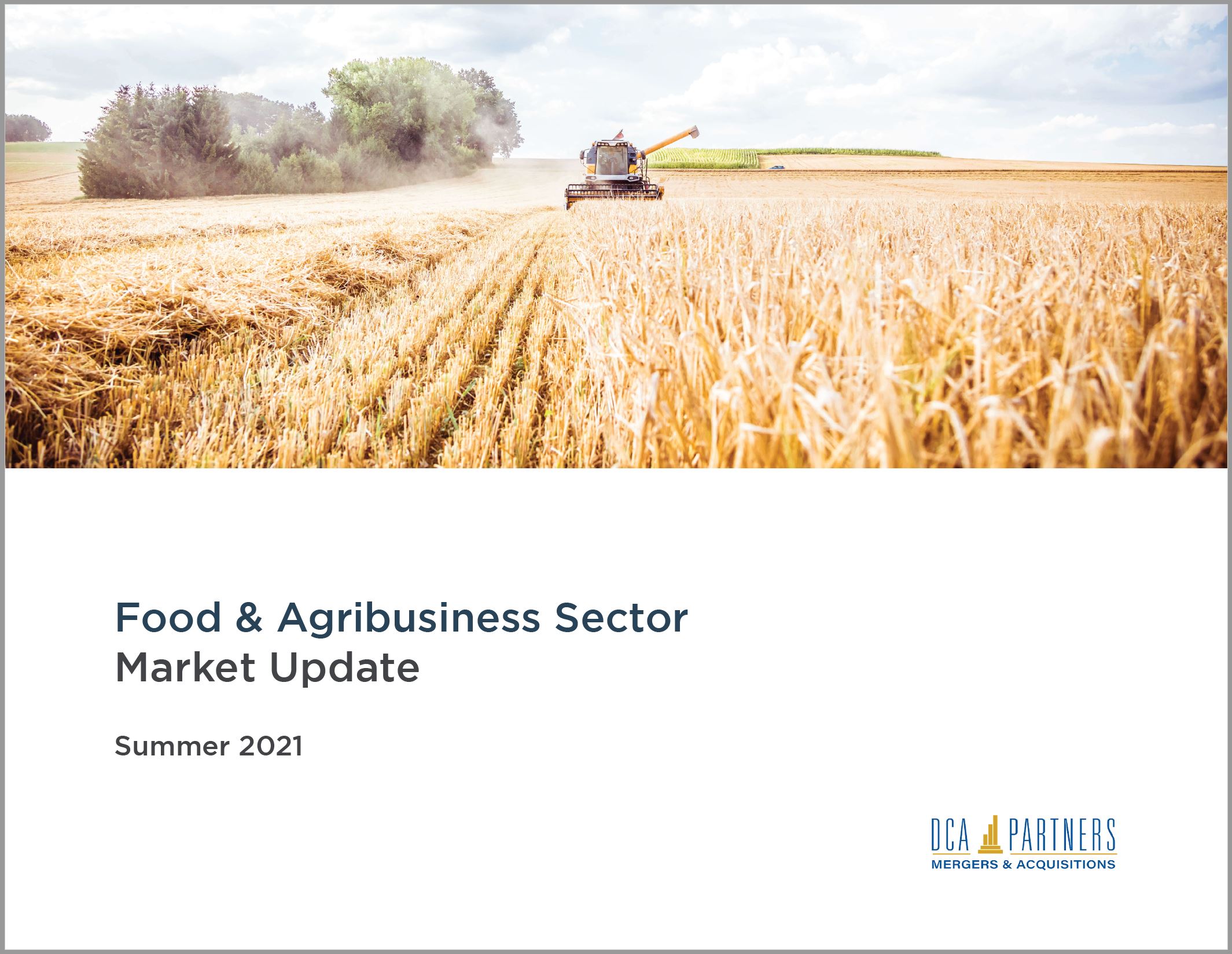 Food & Agribusiness Market Update Summer 2021